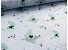 REST 80cm Jersey Mr. Fuchs hellblau